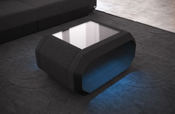 Webstoff Couchtisch Regalia