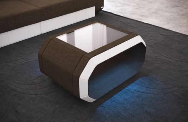 Webstoff Couchtisch Regalia – Bild 5