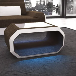 Webstoff Couchtisch Regalia