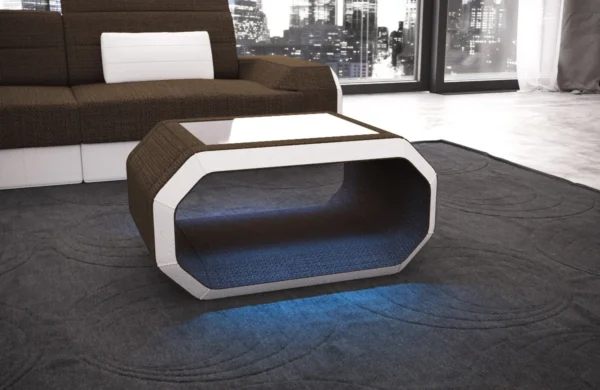 Webstoff Couchtisch Regalia – Bild 6