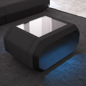 Mikrofaser Couchtisch Regalia