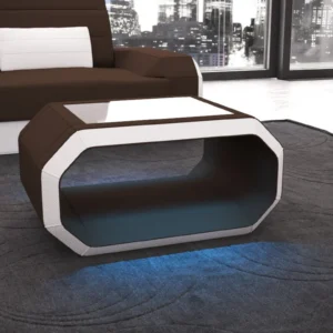 Mikrofaser Couchtisch Regalia