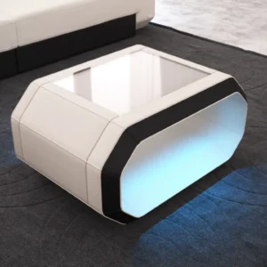 Mikrofaser Couchtisch Regalia