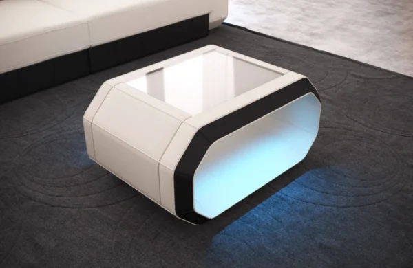Mikrofaser Couchtisch Regalia