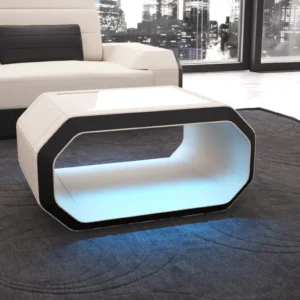 Mikrofaser Couchtisch Regalia
