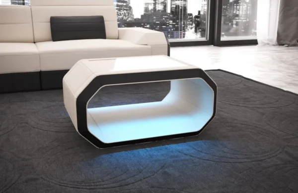 Mikrofaser Couchtisch Regalia – Bild 2