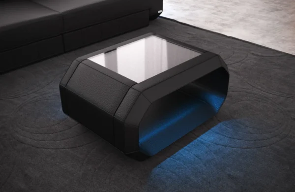 Echtleder Couchtisch Regalia – Bild 3