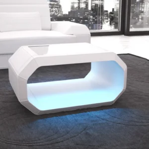 Echtleder Couchtisch Regalia