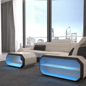 Webstoff Ecksofa Regalia L-Form S Mini
