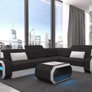 Webstoff Ecksofa Regalia L-Form S Mini