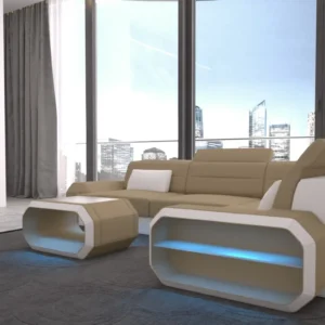 Mikrofaser Ecksofa Regalia L-Form S Mini