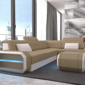 Mikrofaser Ecksofa Regalia L-Form S Mini