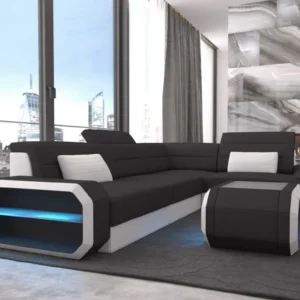 Mikrofaser Ecksofa Regalia L-Form S Mini