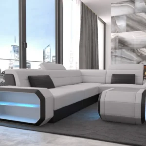 Mikrofaser Ecksofa Regalia L-Form S Mini