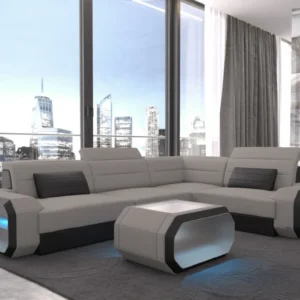 Mikrofaser Ecksofa Regalia L-Form S Mini