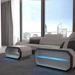 Mikrofaser Ecksofa Regalia L-Form S Mini
