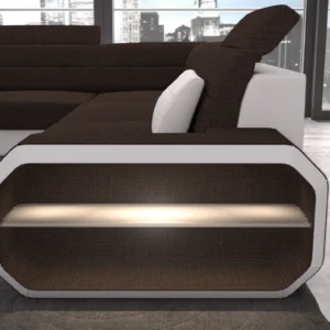 Webstoff Wohnlandschaft Regalia U-Form XL