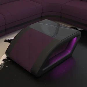 Mikrofaser Couchtisch Sierra