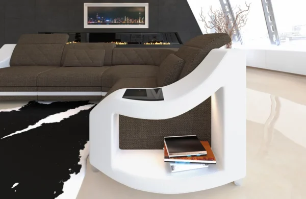 Webstoff Ecksofa Sierra L-Form S – Bild 3