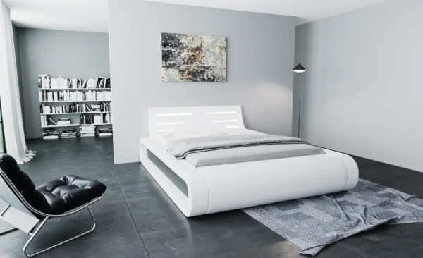Designerbett Solana Kunstleder – Bild 9