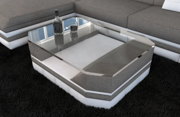Webstoff Couchtisch Treviano