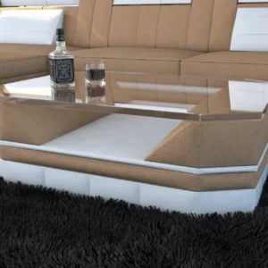 Webstoff Couchtisch Treviano