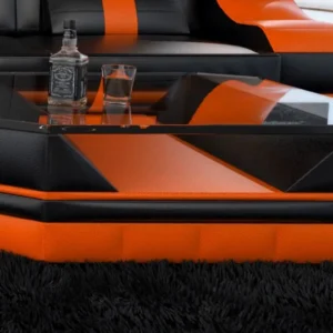 Echtleder Couchtisch Treviano