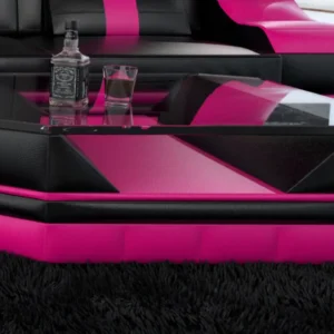 Echtleder Couchtisch Treviano