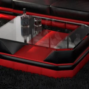 Echtleder Couchtisch Treviano
