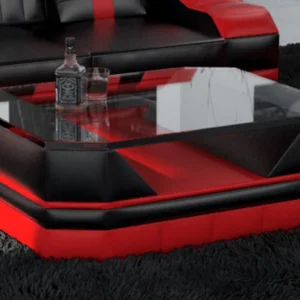 Echtleder Couchtisch Treviano