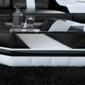 Echtleder Couchtisch Treviano