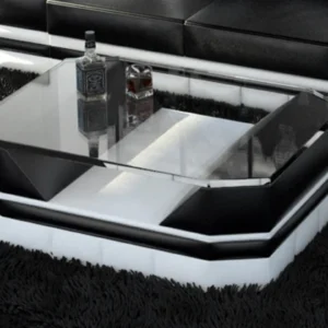 Echtleder Couchtisch Treviano