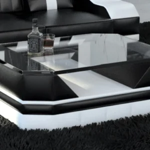 Echtleder Couchtisch Treviano