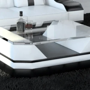 Echtleder Couchtisch Treviano