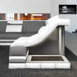 Wildlederoptik Ecksofa Treviano L-Form S