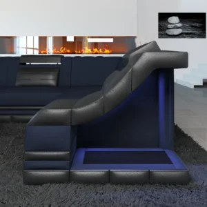 Mikrofaser Ecksofa Treviano L-Form S Mini