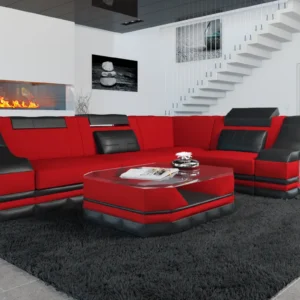 Mikrofaser Ecksofa Treviano L-Form S Mini