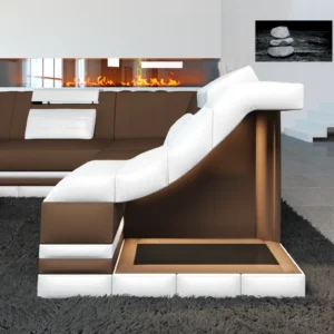 Mikrofaser Ecksofa Treviano L-Form S Mini