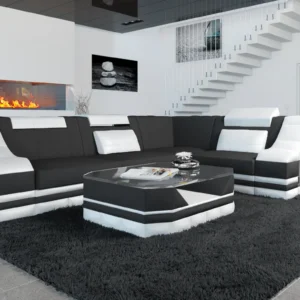 Mikrofaser Ecksofa Treviano L-Form S Mini