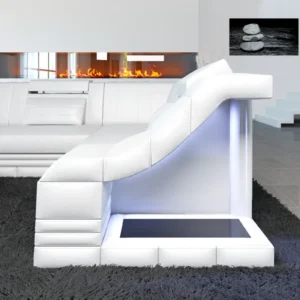 Echtleder Ecksofa Treviano L-Form S Mini