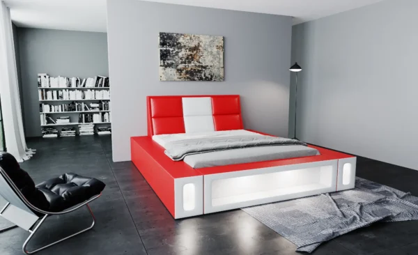 Wasserbett Valencia Kunstleder – Bild 21