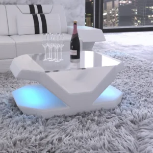 Echtleder Couchtisch Ventura